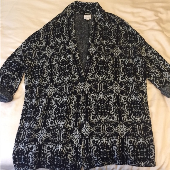 Melrose & Market Pattern Oversize Cardigan - M - Picture 3 of 4
